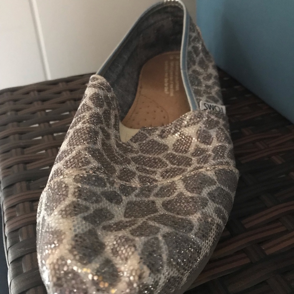 Toms glitter 6.5 w